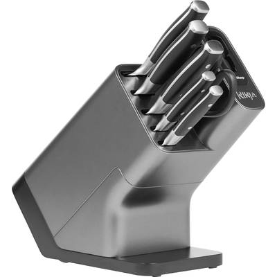 Ninja K32006EU Foodi StaySharp knife block with integrated sharpener, 6-piece set Silver, Black