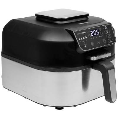 Princess 01.182092.01.001 Air fryer 5.6 l 1760 W Temperature pre-set, Timer function, Grill function, Heat convection Silver-black