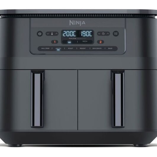 NINJA 6-in-1 Dual Zone DZ300UK Air Fryer - Gun Metal Grey