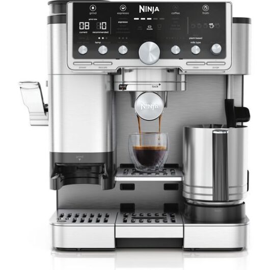 NINJA Luxe Cafe Pro Series ES701UK Bean to Cup Coffee Machine - Silver & Stainless Steel