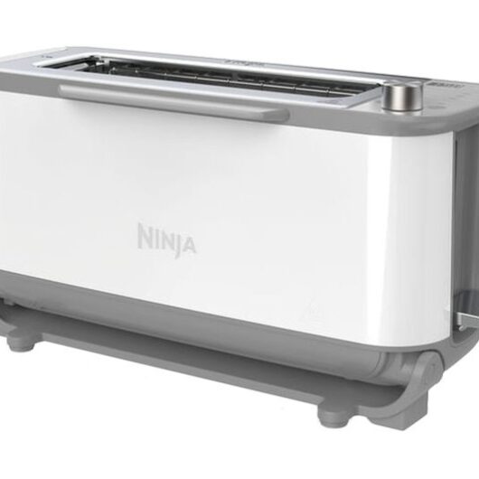 NINJA Foodi ST200UKWH 3-in-1 Toaster, Grill & Panini Press - White