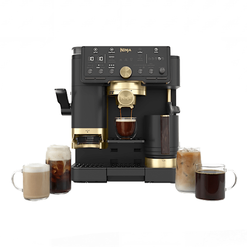 Ninja Luxe Café Pro by David Beckham in Black | ES771UKBK | by SharkNinja