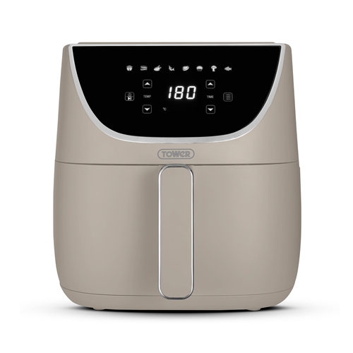 Tower Vortx 6L Colour Air Fryer Latte Digital